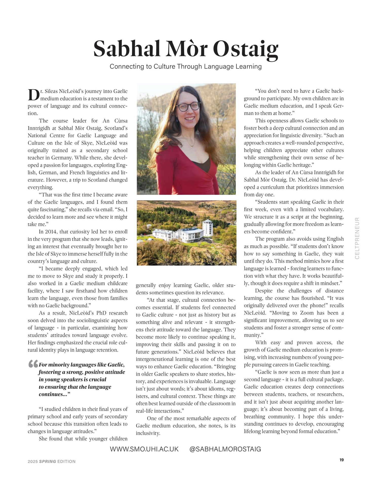 Celtic Life International - Spring 2025: Australia's Celtic Connection, Amy Scott’s Pageantry With Purpose, Brigantia, Celtic Creatives, The Lost Celtic Kingdoms Of The British Borderlands & More!