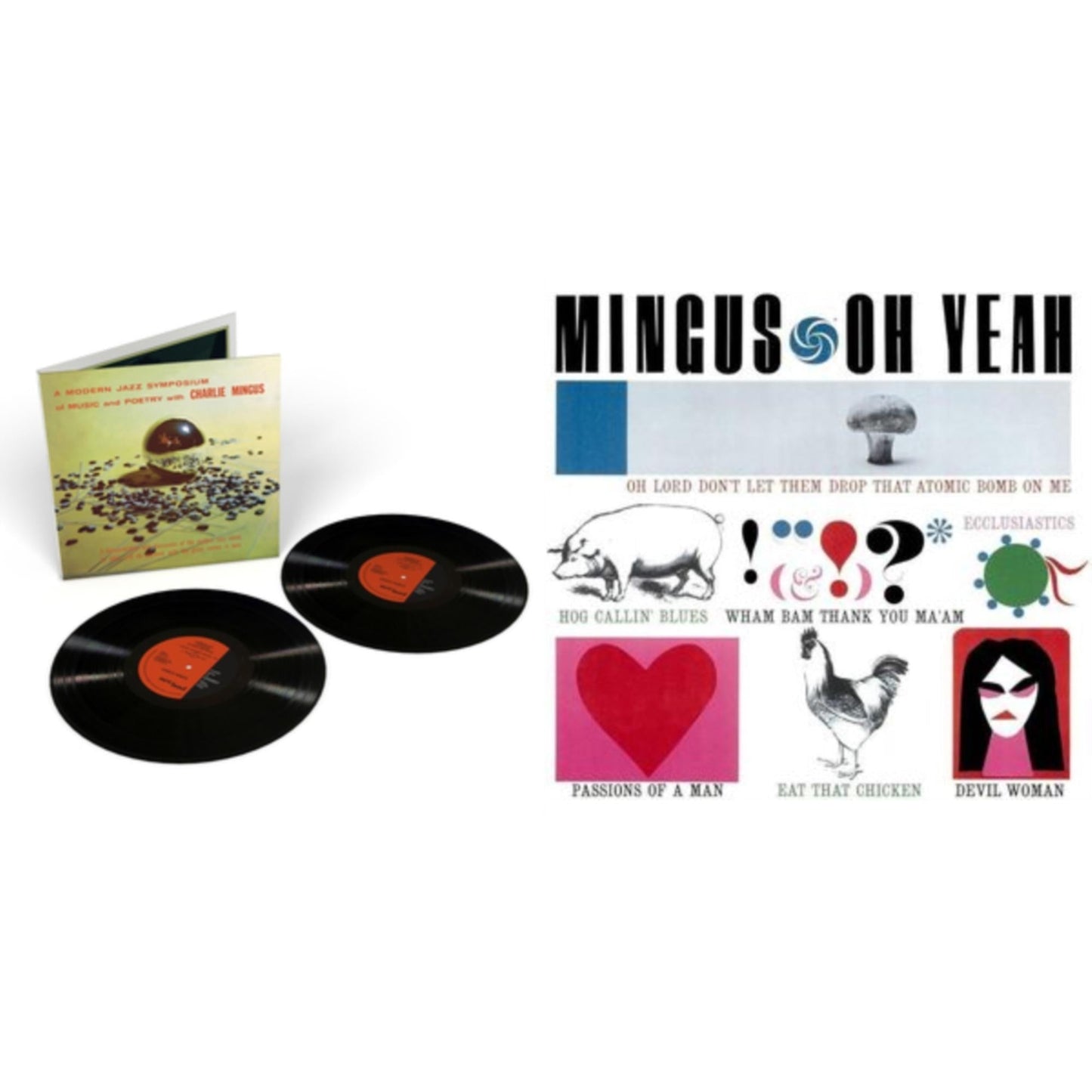 Charles Mingus - Modern Jazz Symposium On Music & Poetry & Oh Yeah (2LP/180G/45RPM)