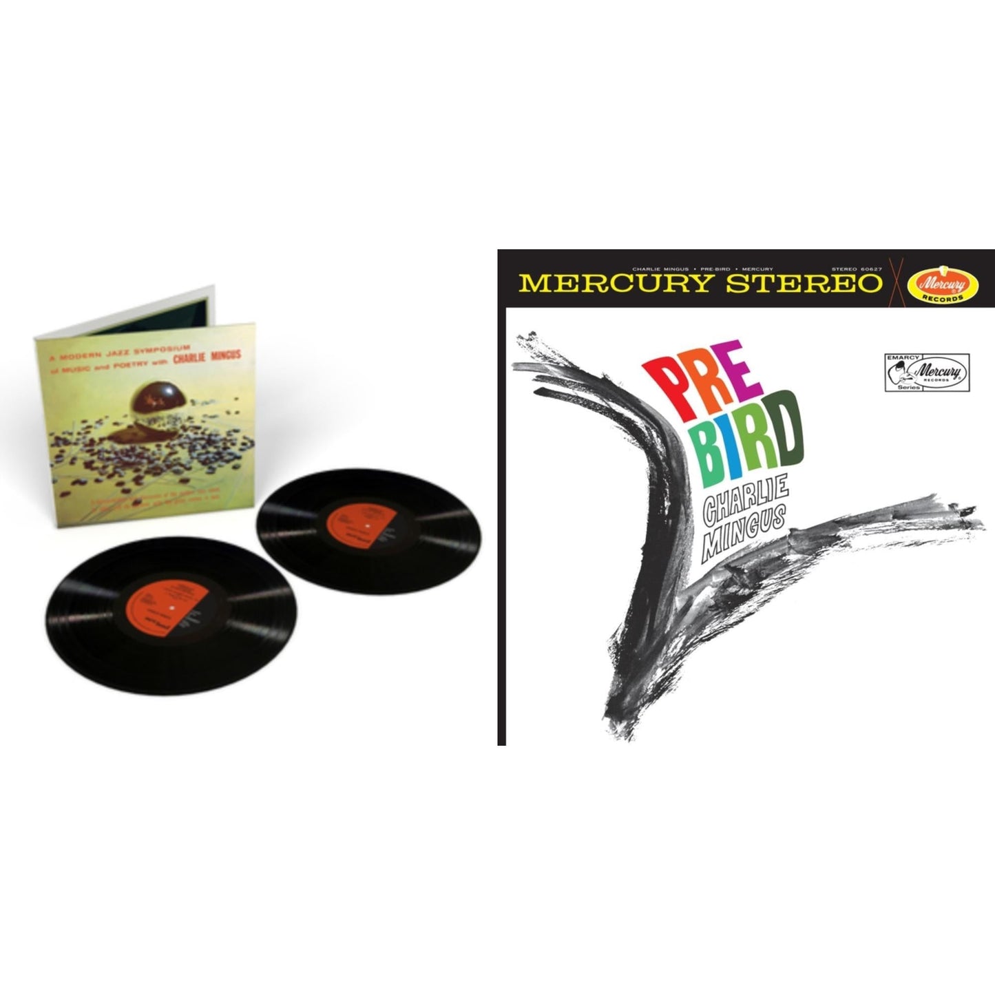 Charles Mingus - Modern Jazz Symposium On Music & Poetry & Pre-Bird (Verve Acoustic Sounds Series) - LP Vinyl Bundle