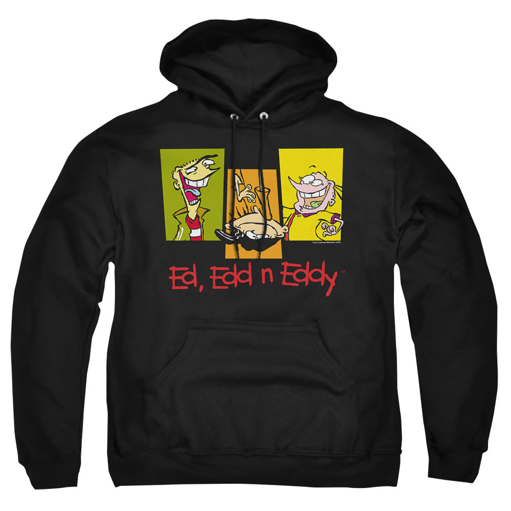 Ed Edd Eddy 3 Eds Mens Hoodie Black Officially Licensed