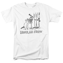 Load image into Gallery viewer, The Regular Show Tattoo Art Mens T Shirt White