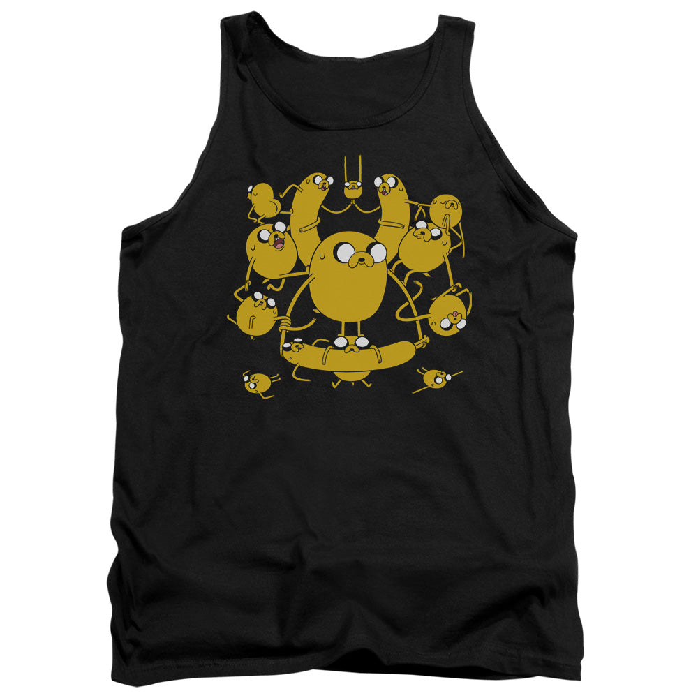 Adventure Time Jakes Mens Tank Top Shirt Black Officially Licensed