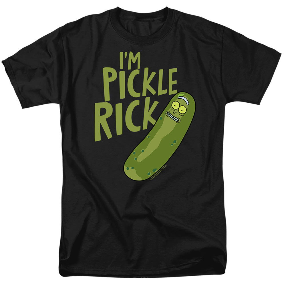 Rick And Morty I'M Pickle Rick Mens T Shirt Black Officially Licensed