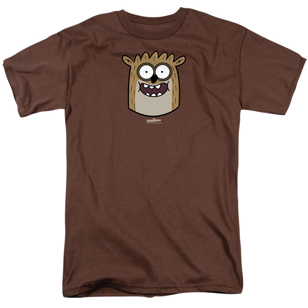 The Regular Show Rigby Mens T Shirt Coffee Officially Licensed