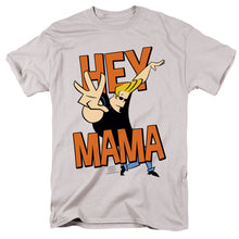 Load image into Gallery viewer, Johnny Bravo Hey Mama Mens T Shirt Silver