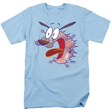 Load image into Gallery viewer, Courage The Cowardly Dog Evil Inside Mens T Shirt Light Blue