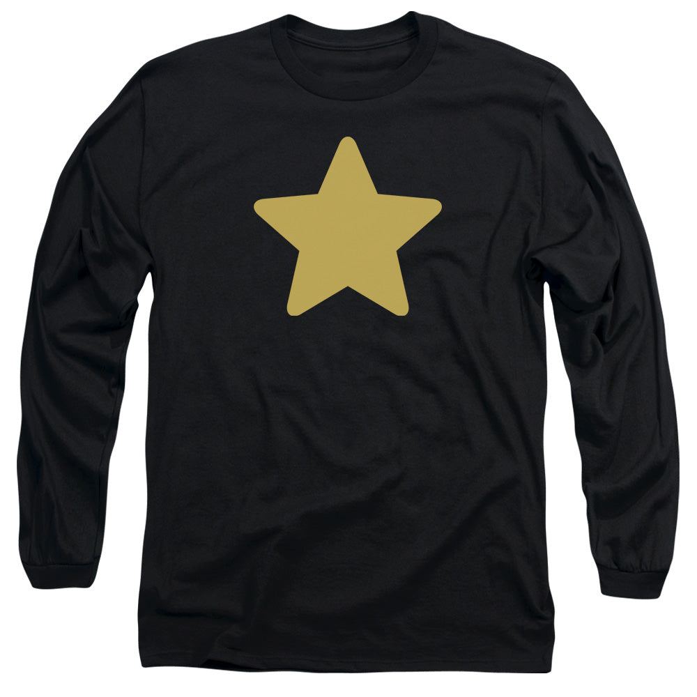 Steven Universe Greg Star Mens Long Sleeve Shirt Black Officially Licensed