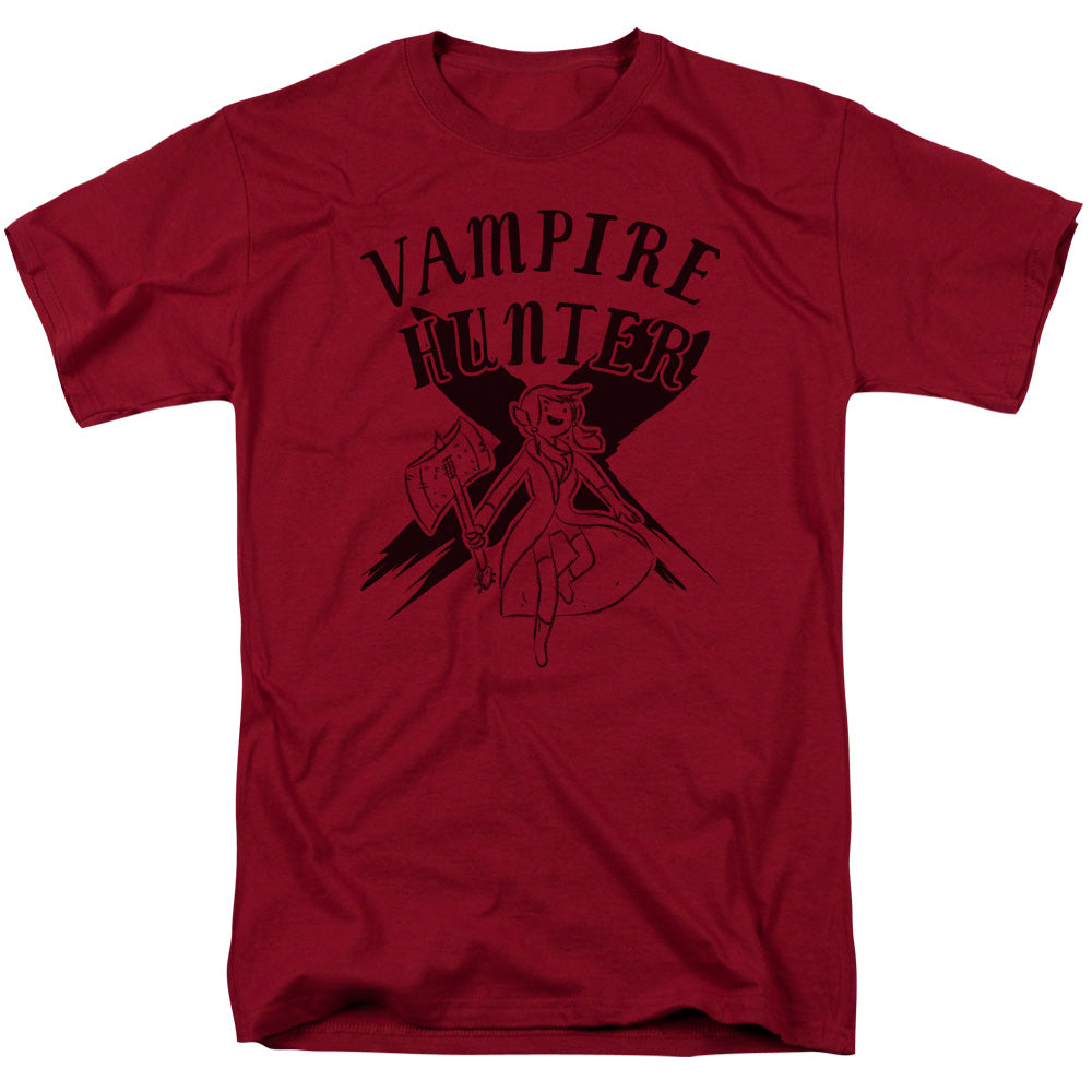 Adventure Time Vampire Hunter Mens T Shirt Cardinal