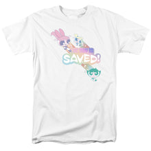 Load image into Gallery viewer, Powerpuff Girls The Day Is Saved Mens T Shirt White