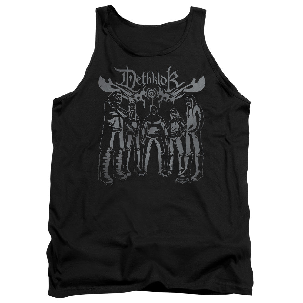 Metalocalypse Dethklok Band Mens Tank Top Shirt Black Officially Licensed
