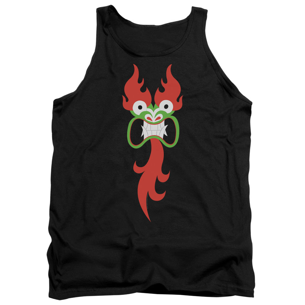 Samurai Jack Aku Face Mens Tank Top Shirt Black Officially Licensed