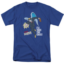 Load image into Gallery viewer, The Venture Bros Take The Case Mens T Shirt Royal Blue