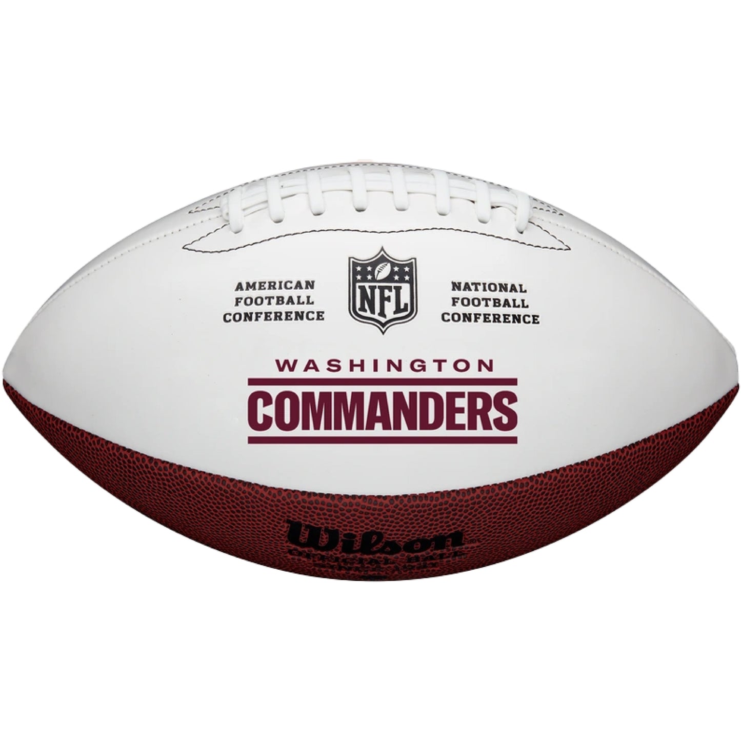 Washington Commanders Wilson Embroidered Logo Autograph Edition Football