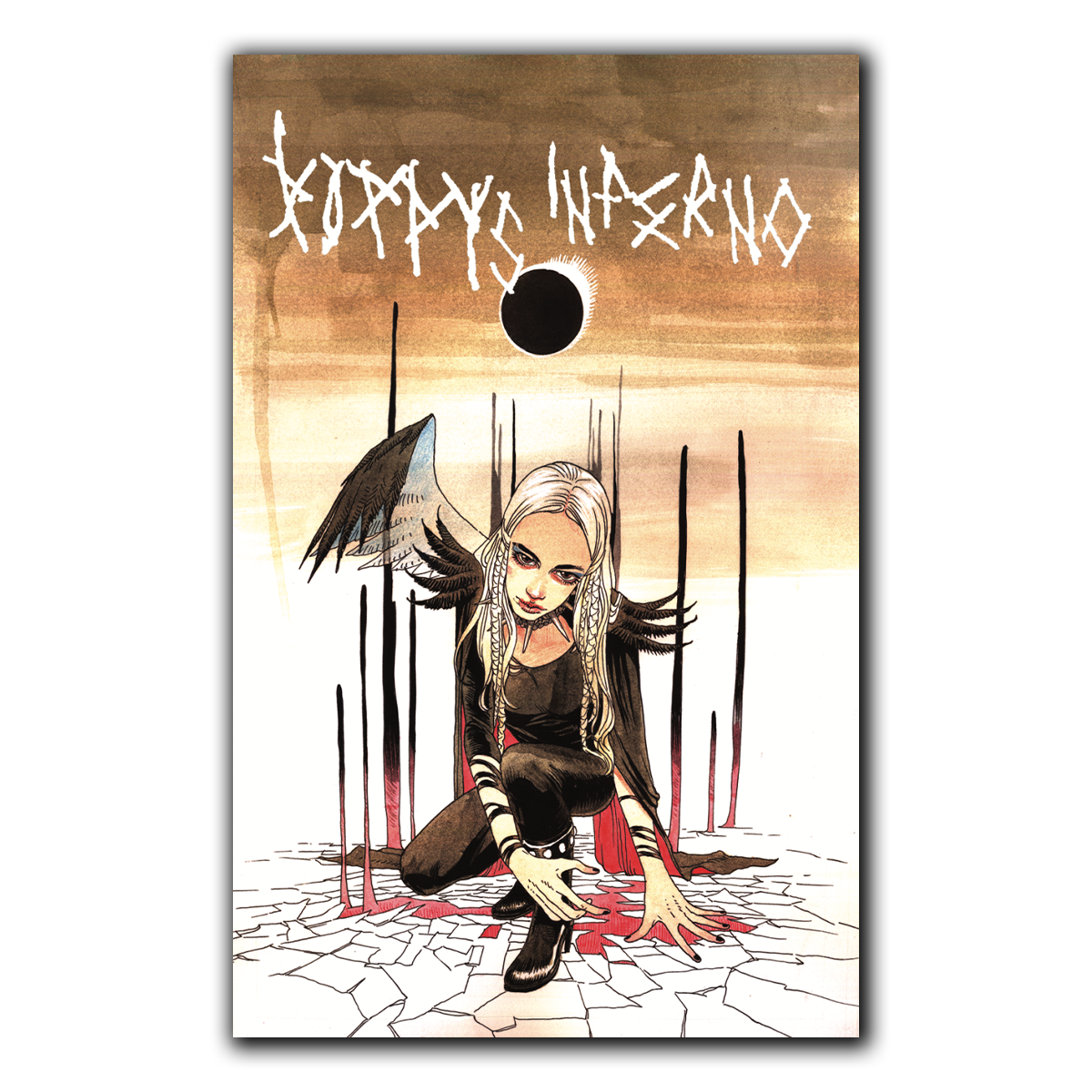 Poppy Poppy's Inferno - Limited Edition Variant #1 + 'Music To Scream To' Vinyl Record LP