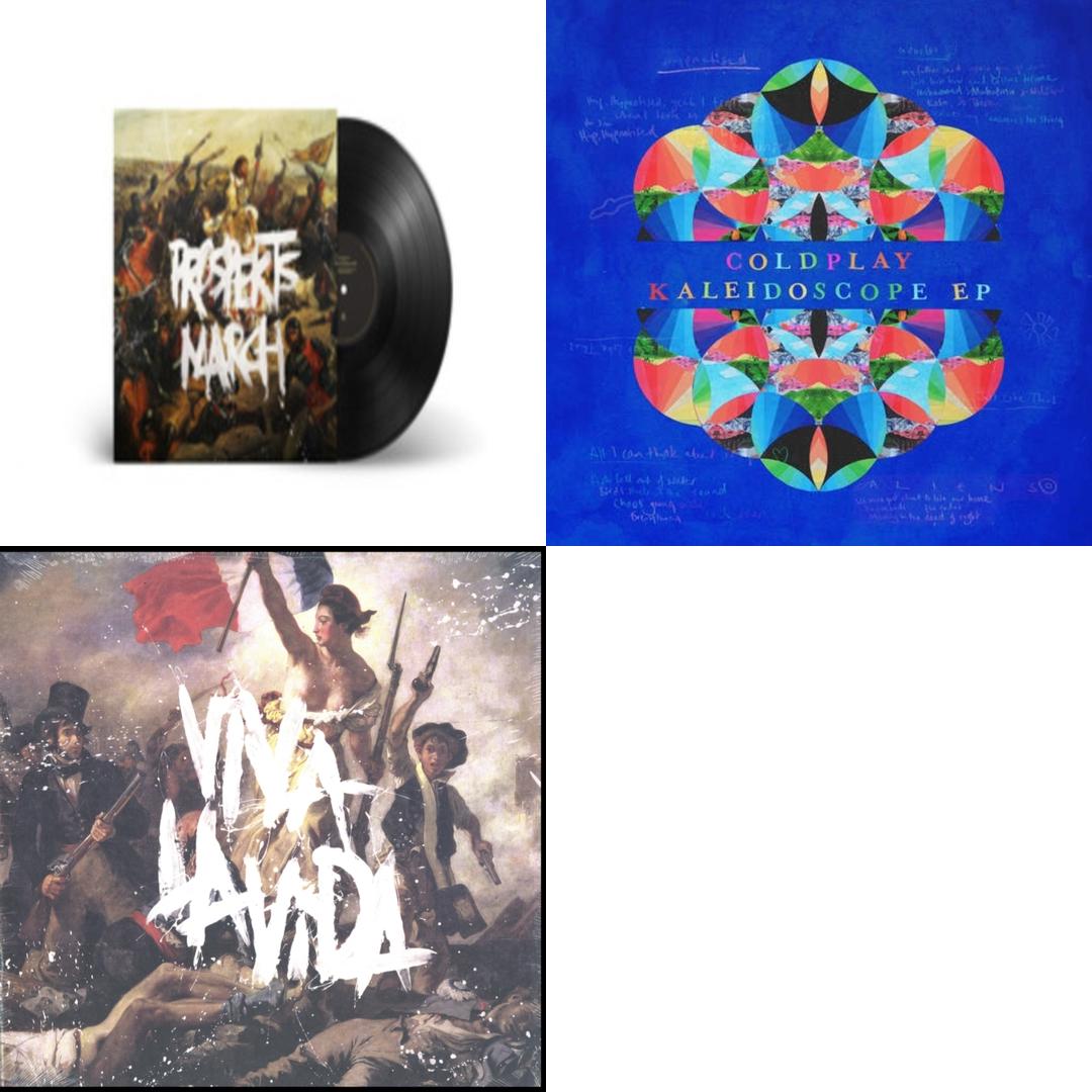Coldplay - Prospekt's March & Kaleidoscope Ep (180G) & Viva La Vida Or Death & All His Friends - Bundle - LP Vinyl