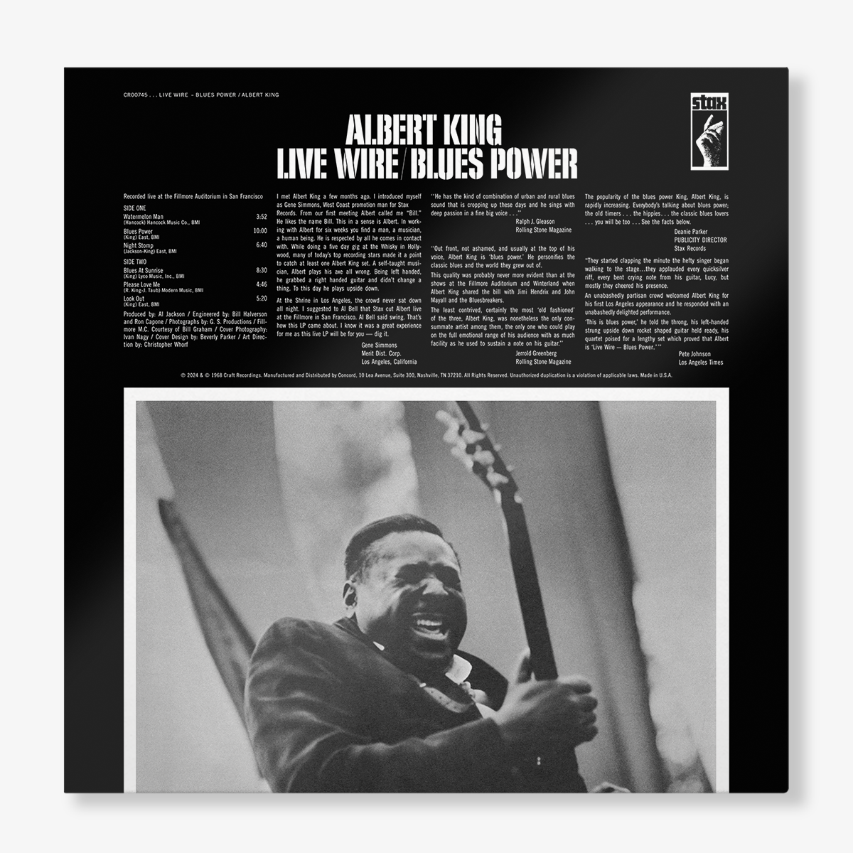 Live Wire / Blues Power (Bluesville Series) (LP) Vinyl Record
