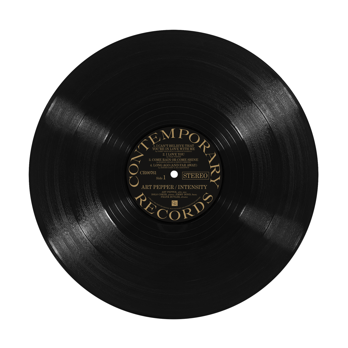 Intensity - Contemporary Records Acoustic Sounds Series (180g LP) Vinyl Record