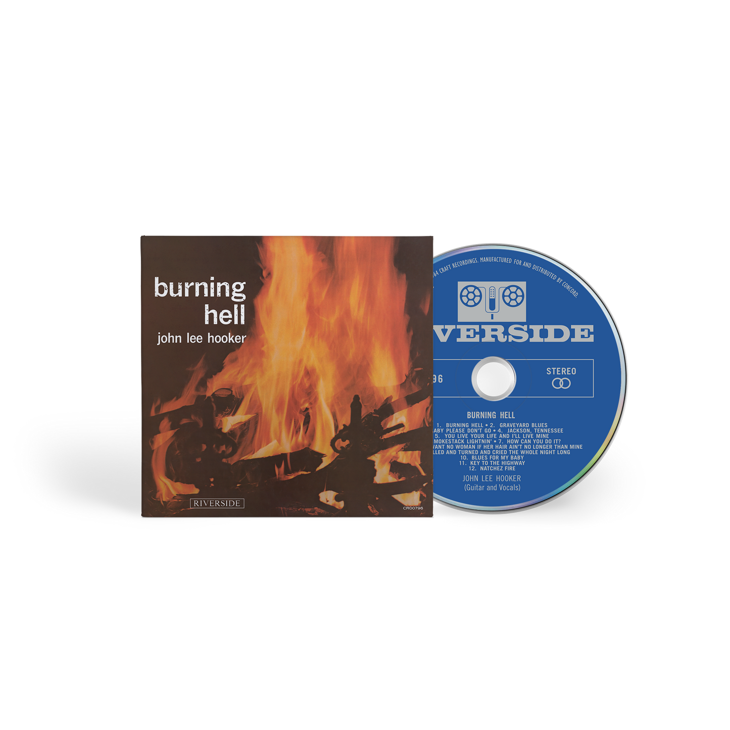 Burning Hell (Bluesville Series) Music CD