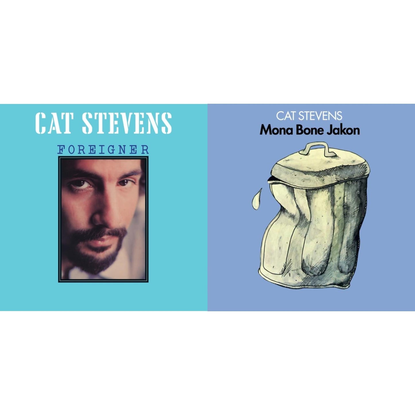 Cat Stevens - Foreigner & Mona Bone Jakon - LP Vinyl Bundle