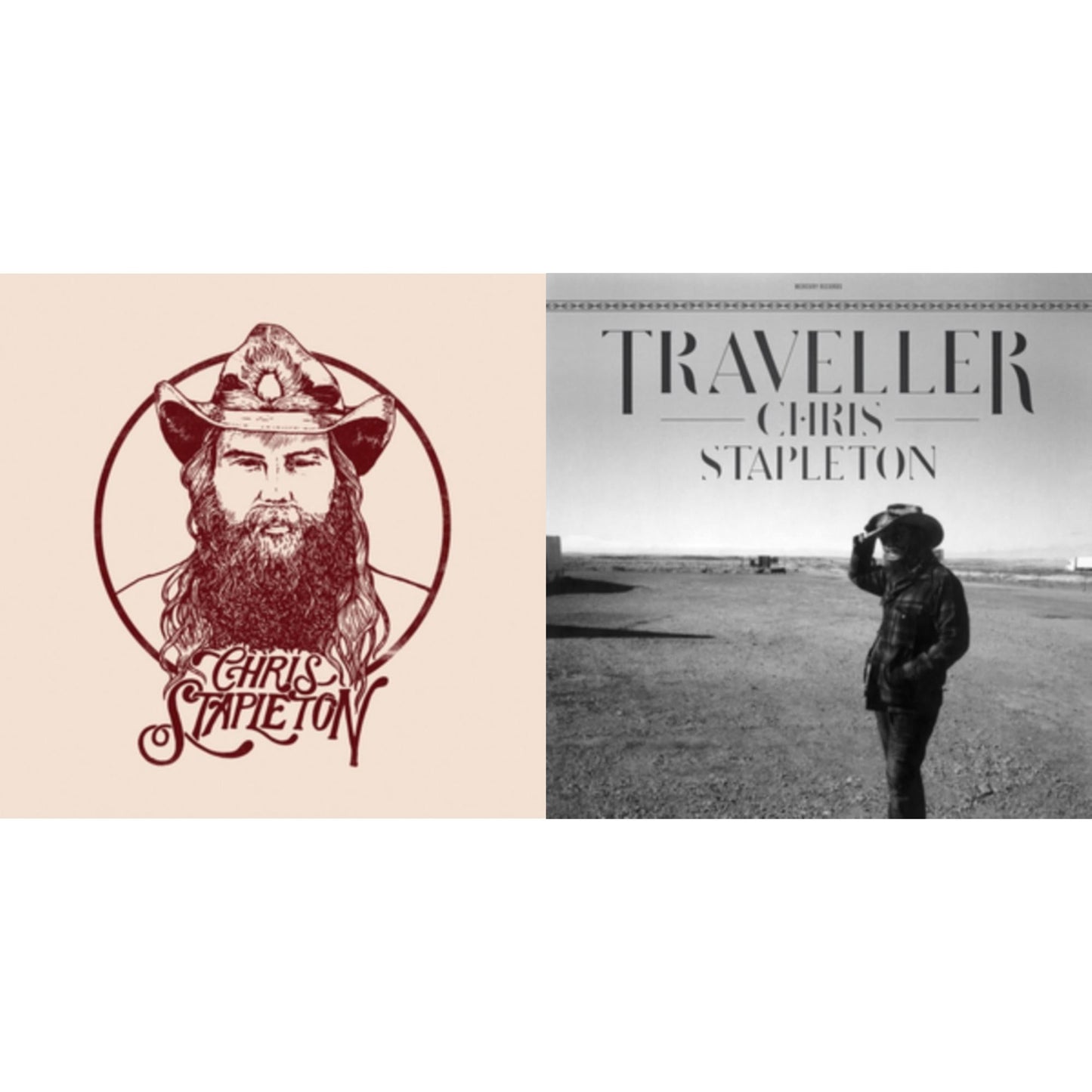 Chris Stapleton - Traveller & From A Room: Vol.1 - LP Vinyl Bundle