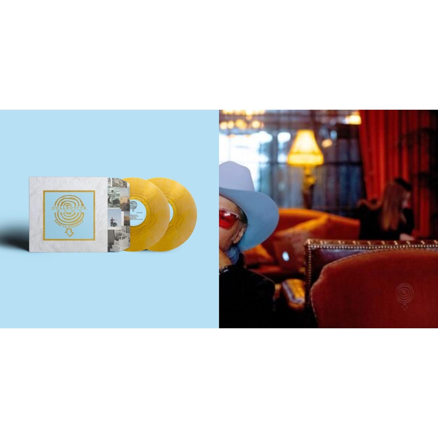 Collective Soul - Vibrating & Here To Eternity - LP Vinyl Bundle