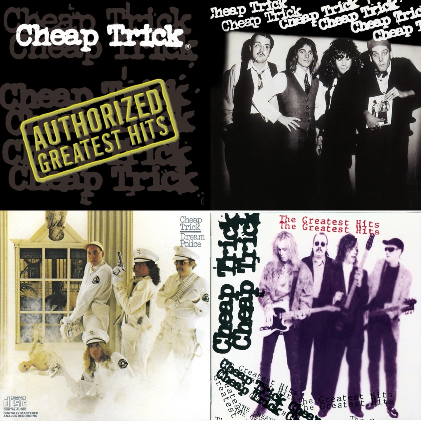 Cheap Trick - Cheap Trick & Dream Police & Greatest Hits & Authorized Greatest Hits - CD Bundle