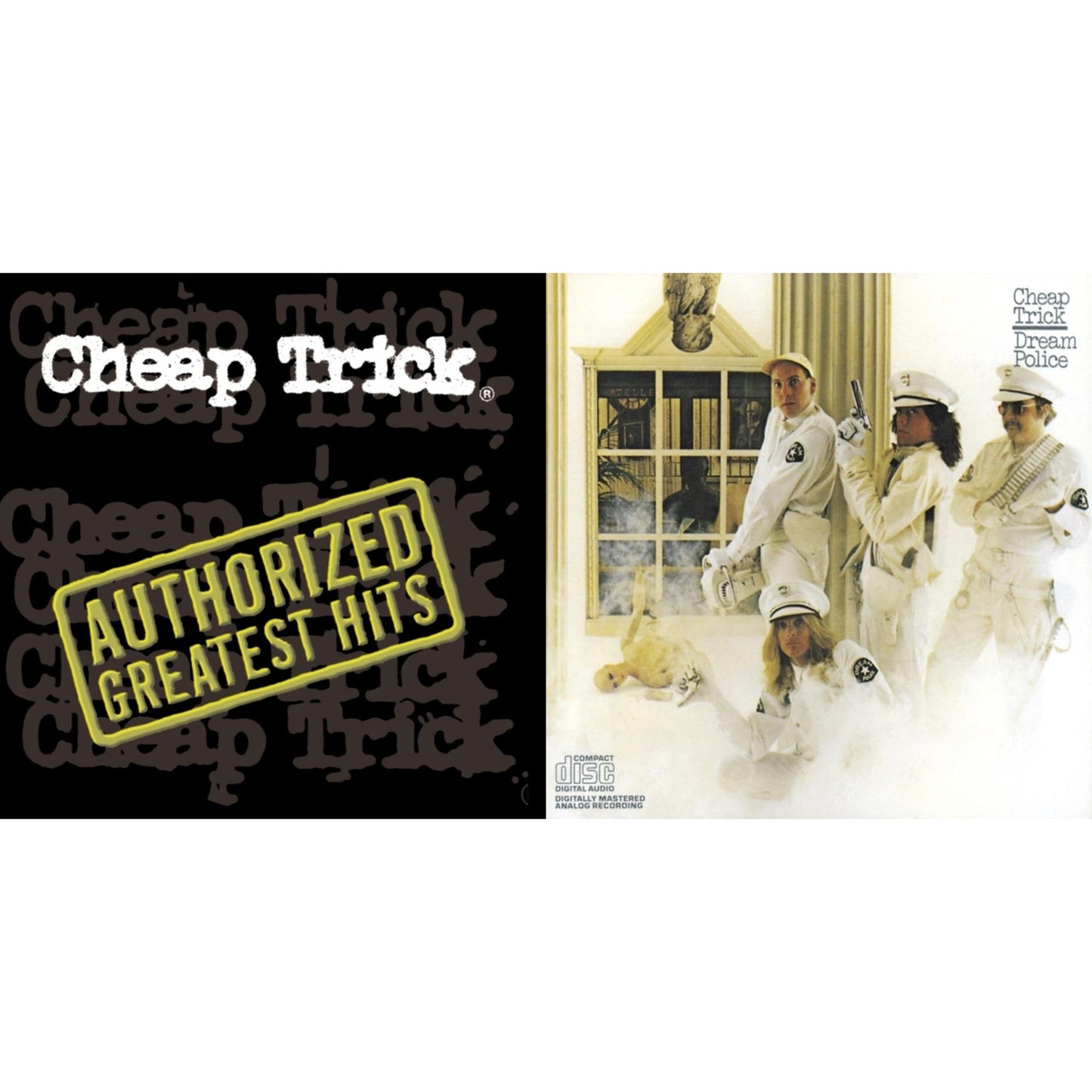 Cheap Trick - Dream Police & Authorized Greatest Hits - CD Bundle