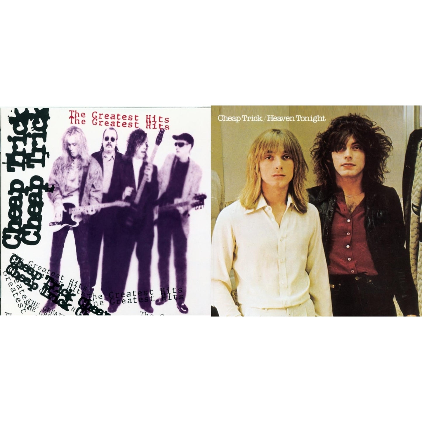 Cheap Trick - Heaven Tonight & Greatest Hits - CD Bundle