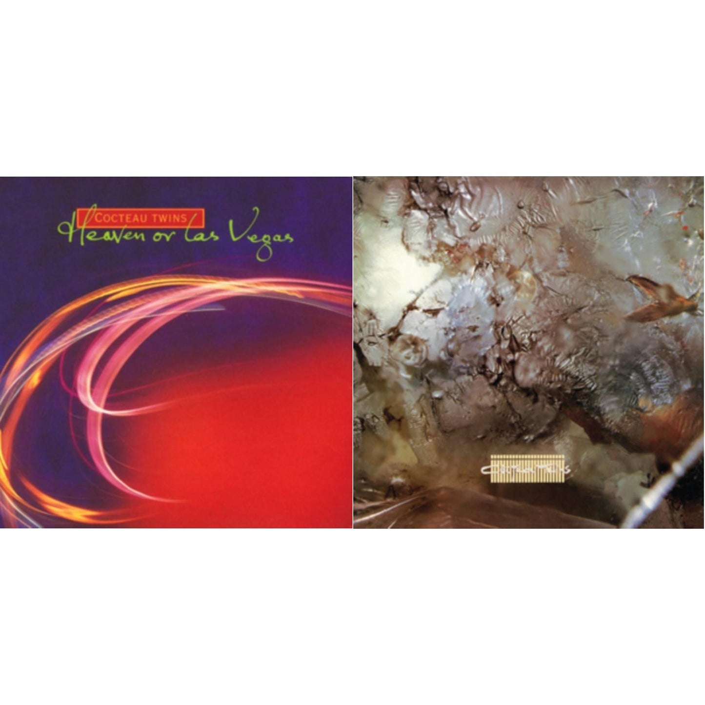 Cocteau Twins - Heaven Or Las Vegas & Head Over Heels - LP Vinyl Bundle
