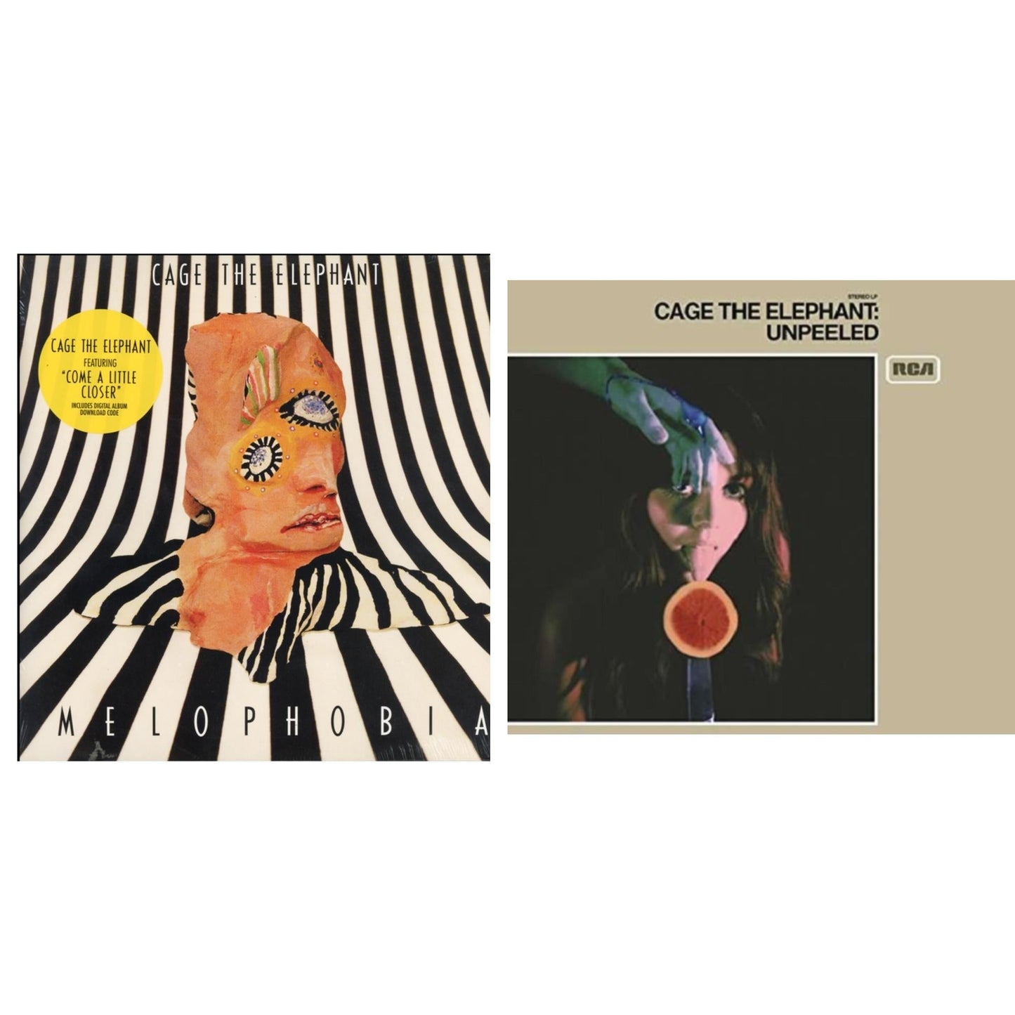 Cage The Elephant - Melophobia (180G/Dl Card) & Unpeeled (2LP/140G/Gatefold)
