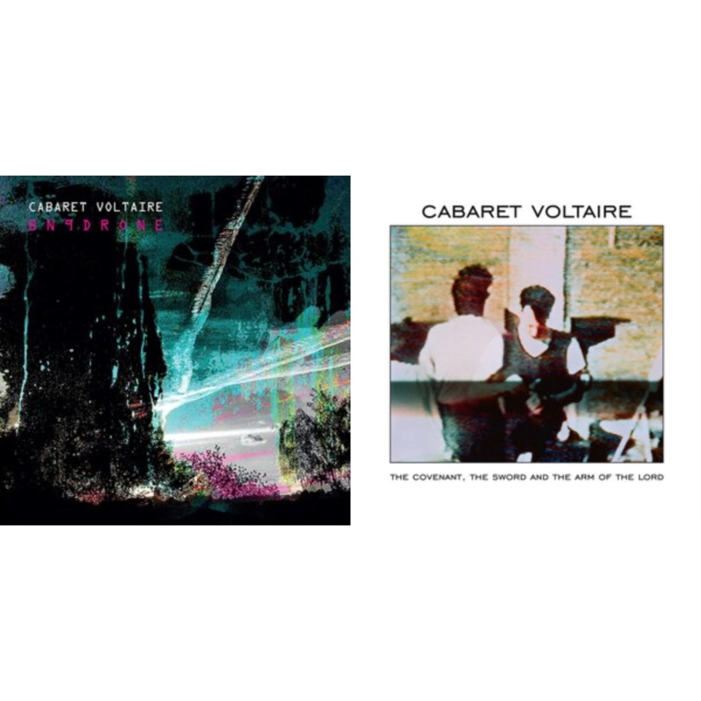 Cabaret Voltaire - Bn9drone (Limited Edition/White LP Vinyl) & Covenant, The Sword & The Arm Of The Lord (Limited Edition/White LP Vinyl)