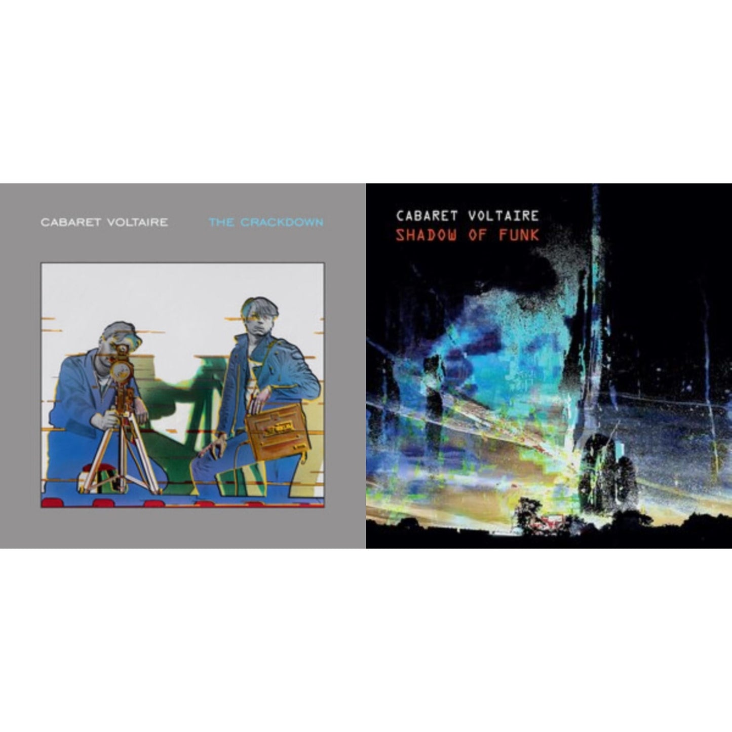 Cabaret Voltaire - Shadow Of Funk & Crackdown (Limited Edition/Grey LP Vinyl)