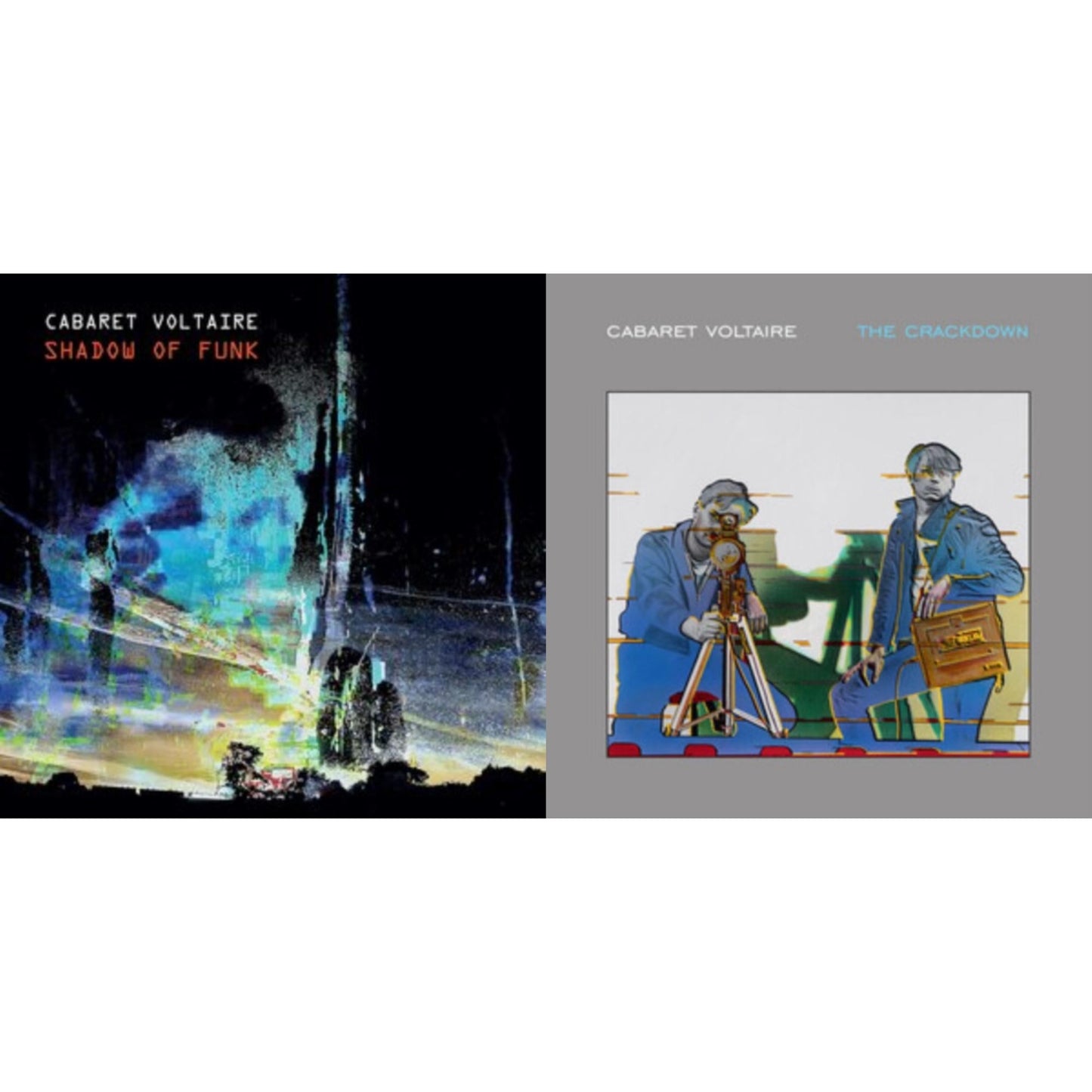 Cabaret Voltaire - Shadow Of Funk & Crackdown (Limited Edition/Grey LP Vinyl)