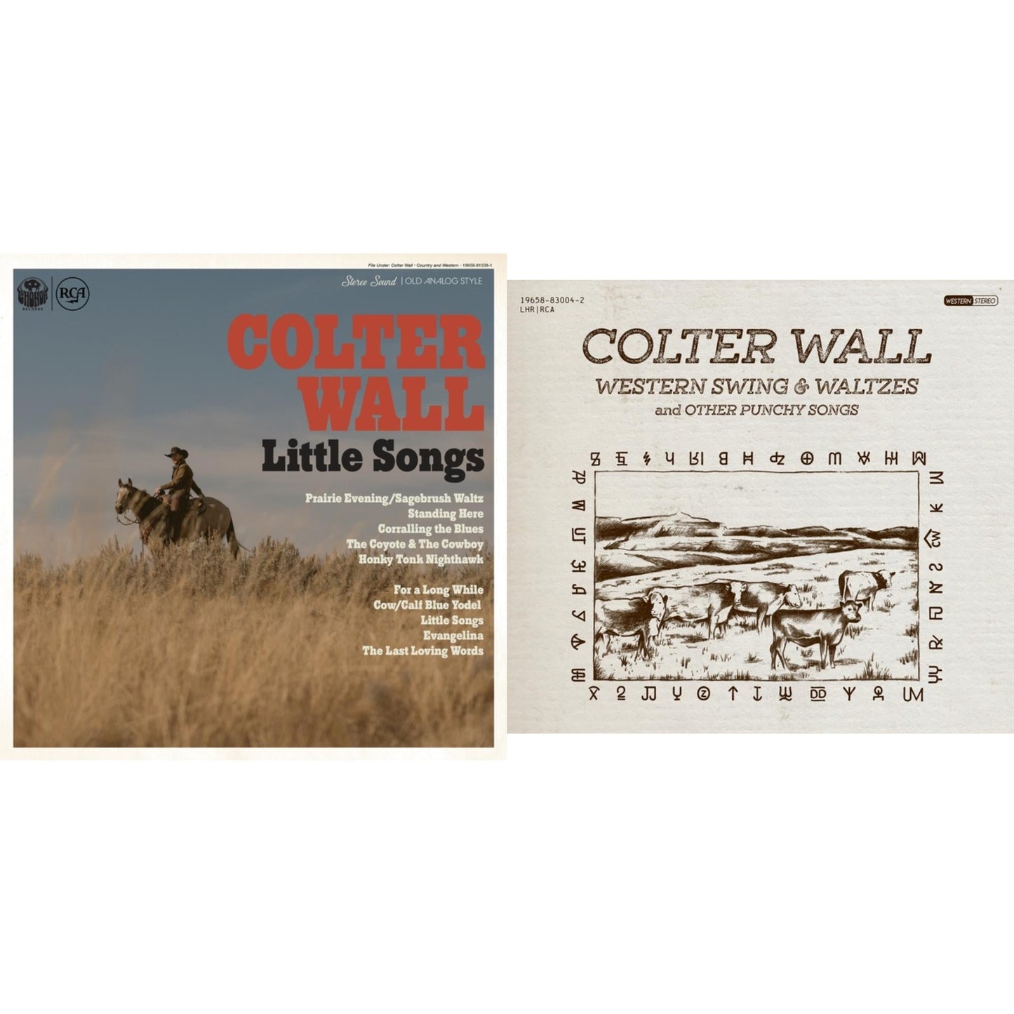 Colter Wall - Little Songs & Western Swing & Waltzes - CD Bundle