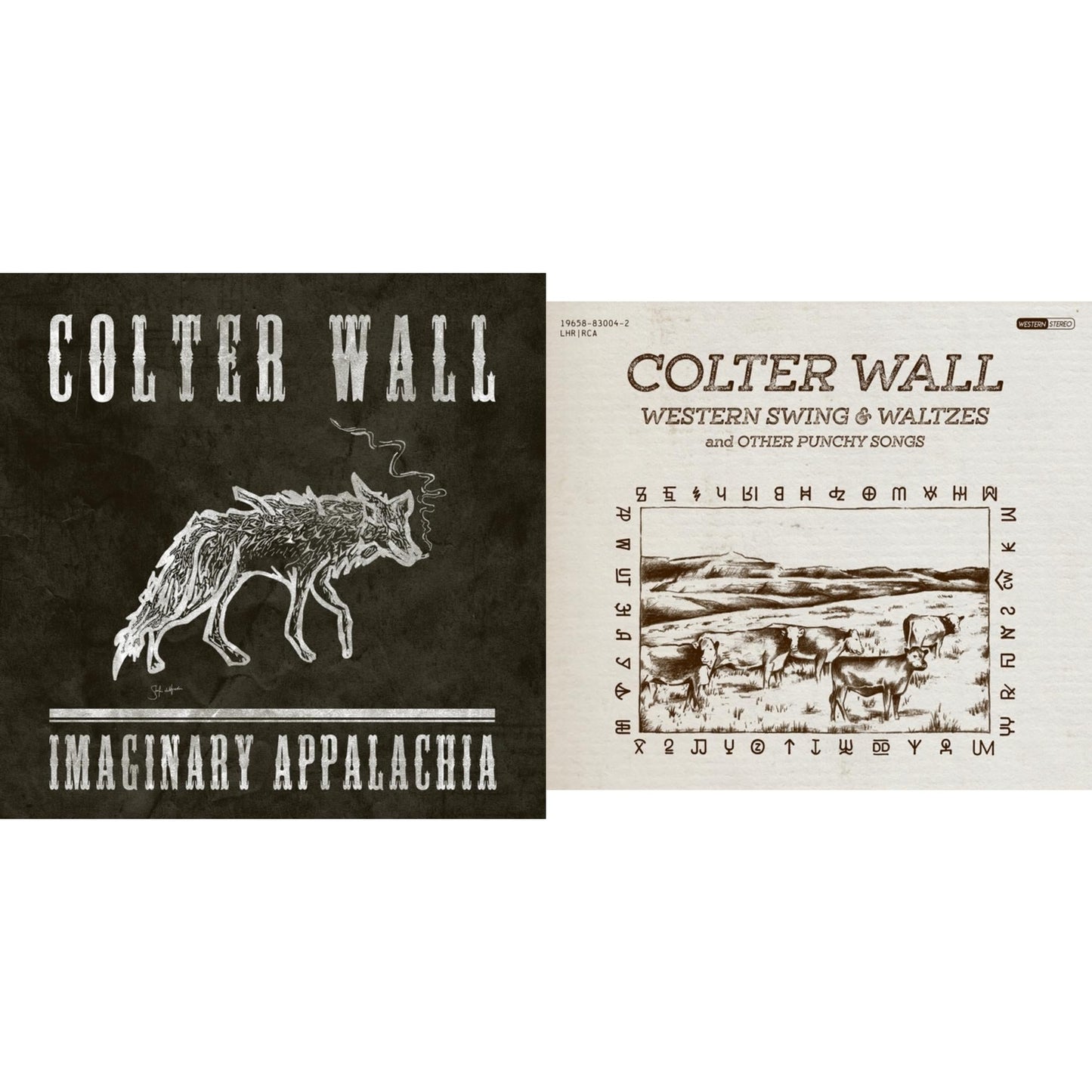 Colter Wall - Imaginary Appalachia & Western Swing & Waltzes - CD Bundle