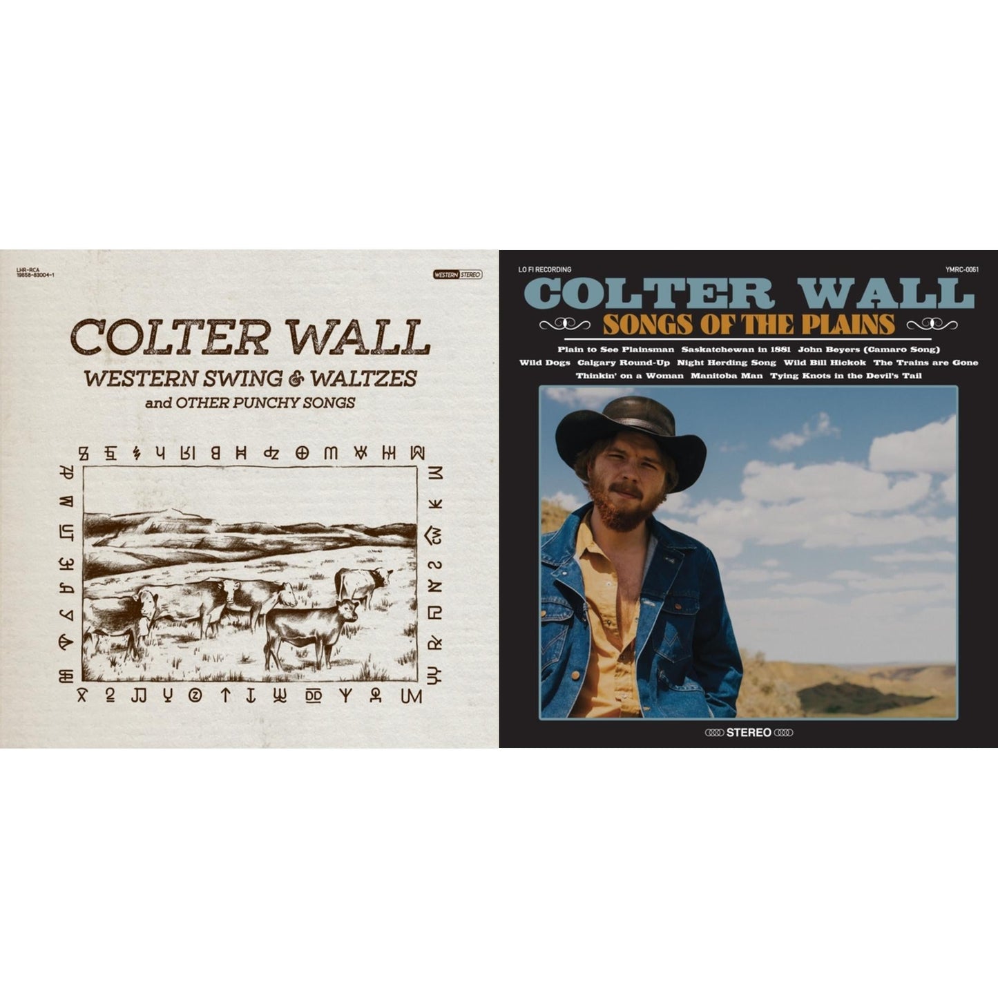 Colter Wall - Western Swing & Waltzes (Red LP Vinyl) & Songs Of The Plains
