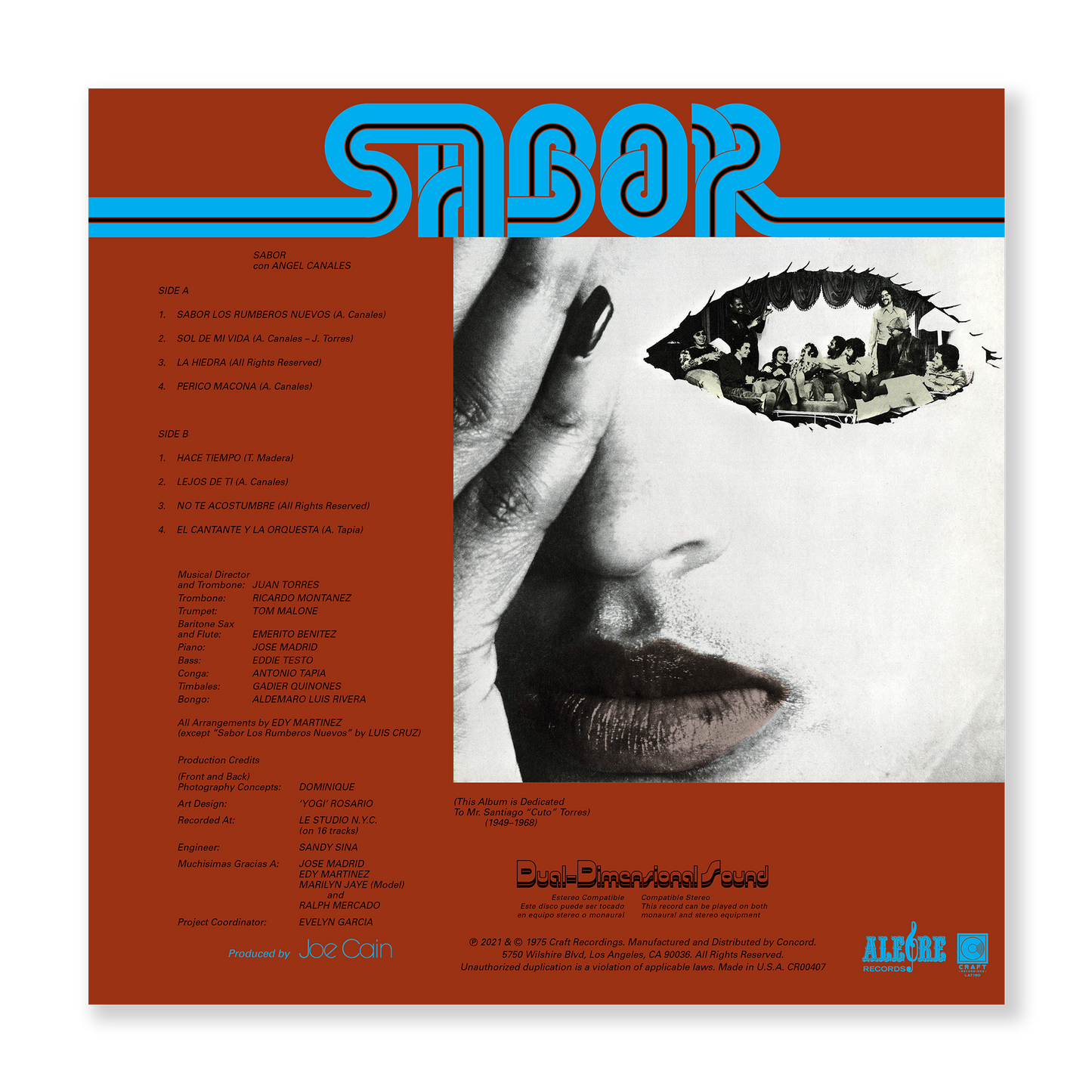 Sabor (180g LP) Vinyl Record