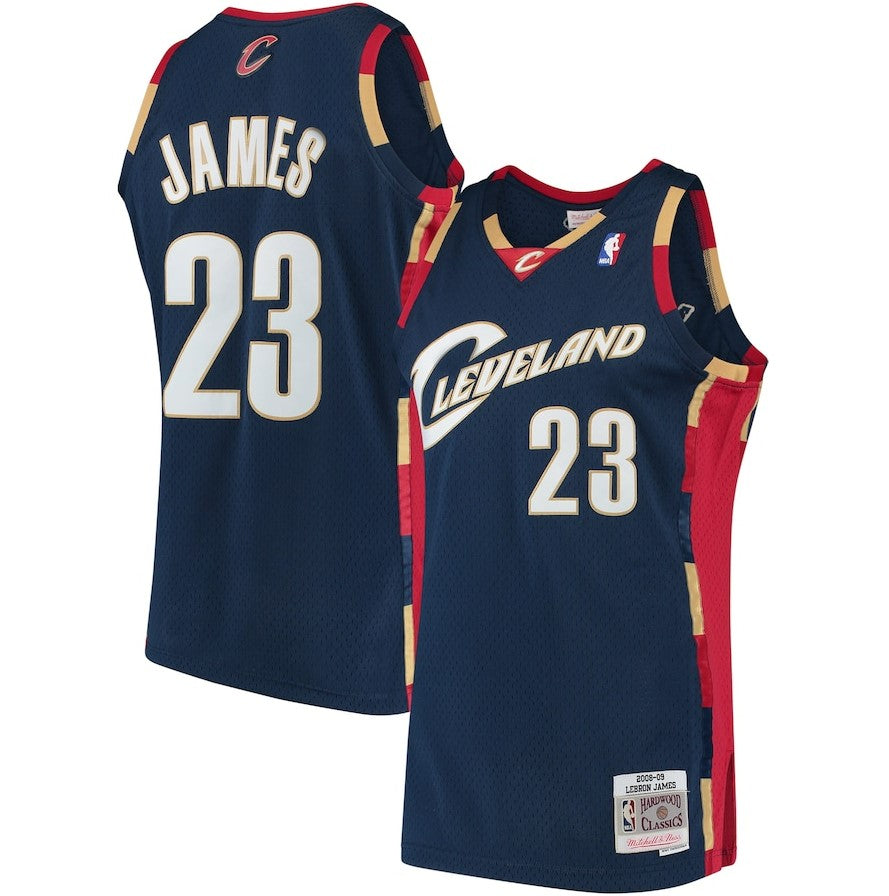 LeBron James Cleveland Cavaliers Mitchell & Ness Hardwood Classics 2008-2009 Swingman Jersey