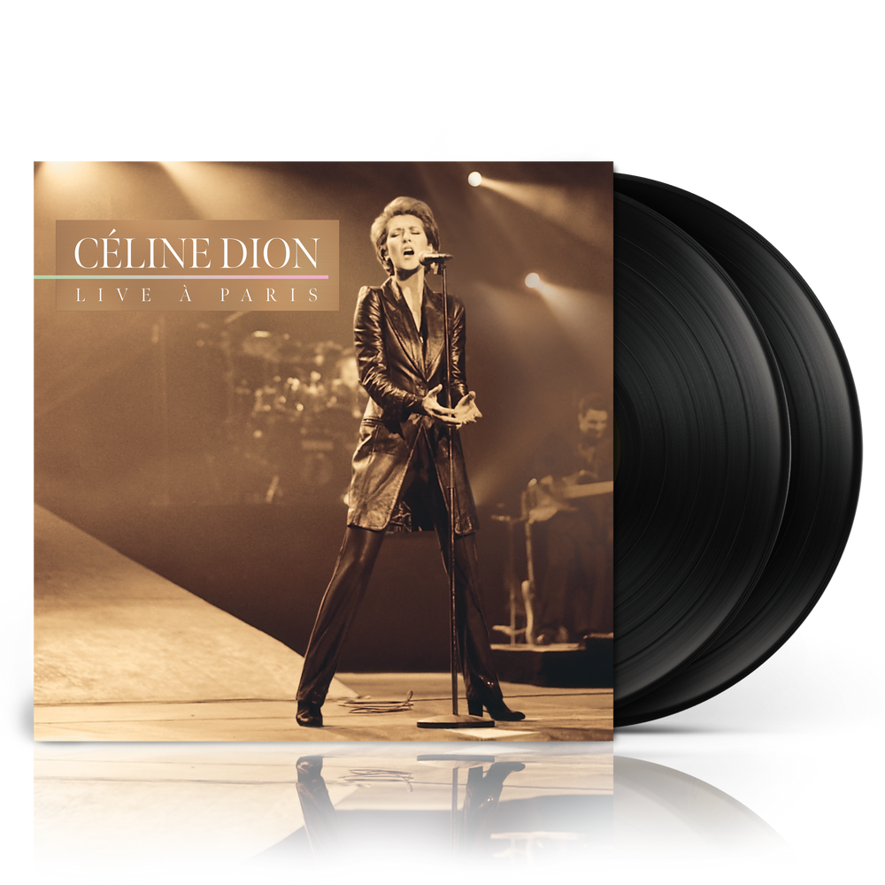 Celine Dion – Live à Paris (Black 2-LP Vinyl) Vinyl Record