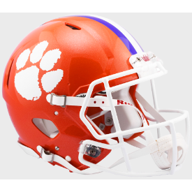 Clemson Tigers Full Size Authentic Speed Football Helmet- NCAA