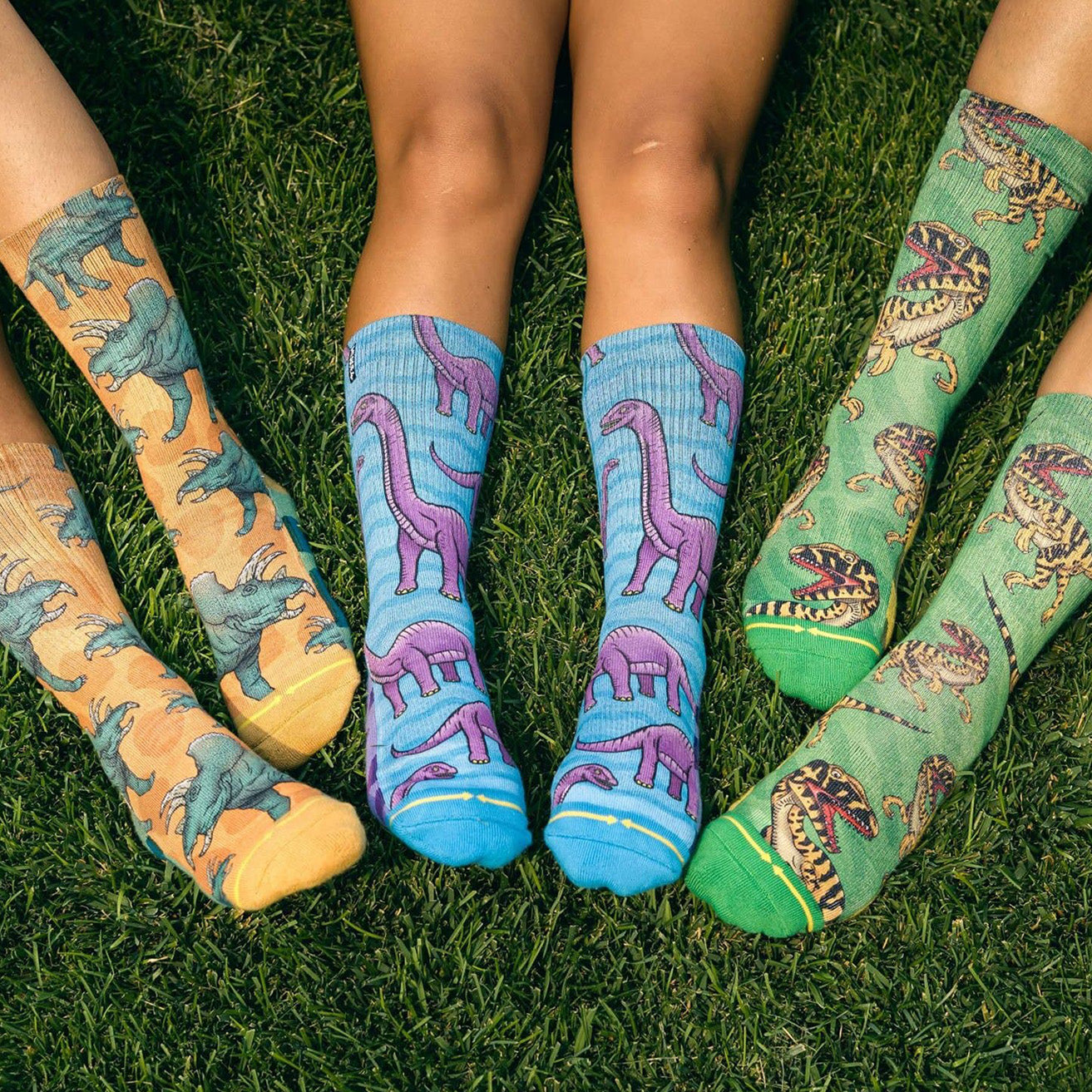 Colby Phillips Brontosaurus Youth Crew Socks