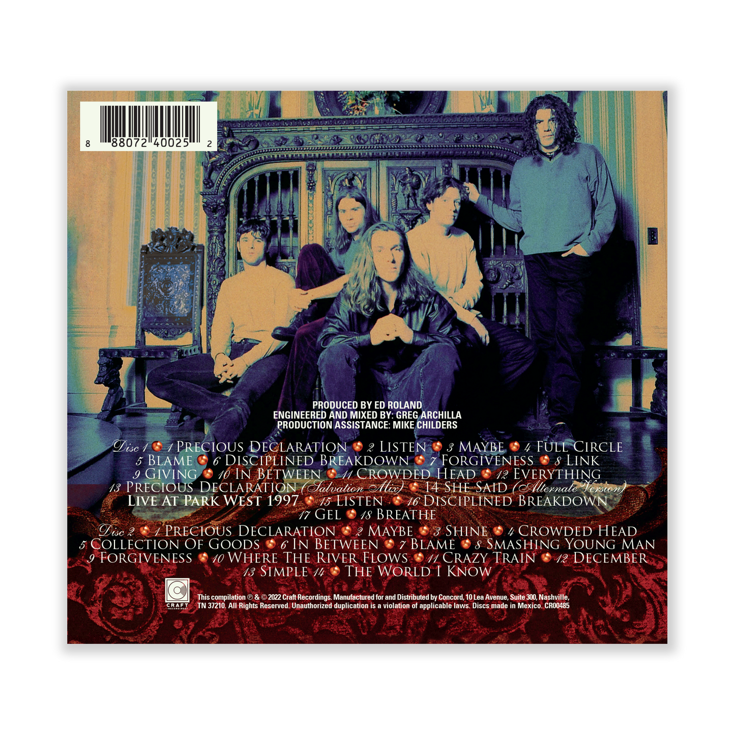 Disciplined Breakdown (2-CD) Music CD