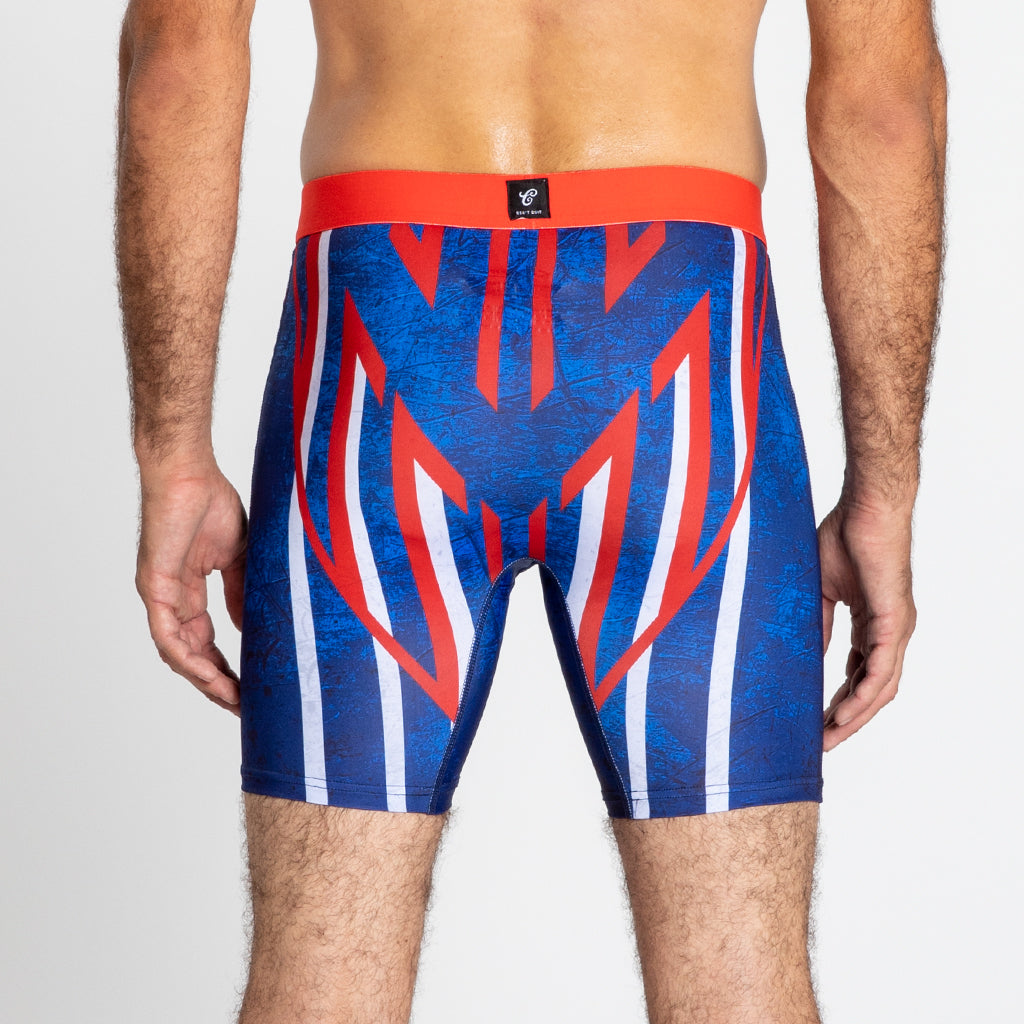 Top Gun Maverick Mens Brief Shorts Blue