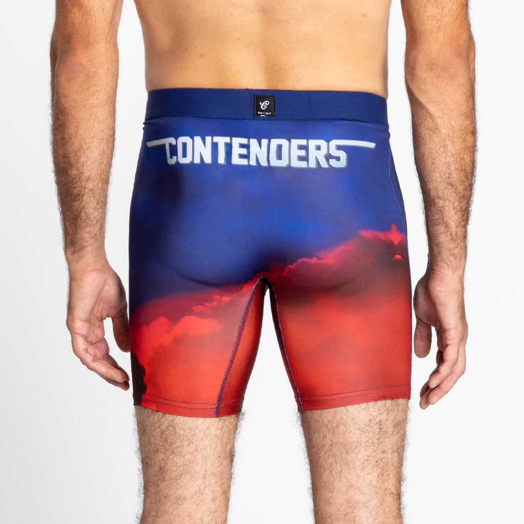 Top Gun Need 4 Speed Mens Brief Shorts Blue