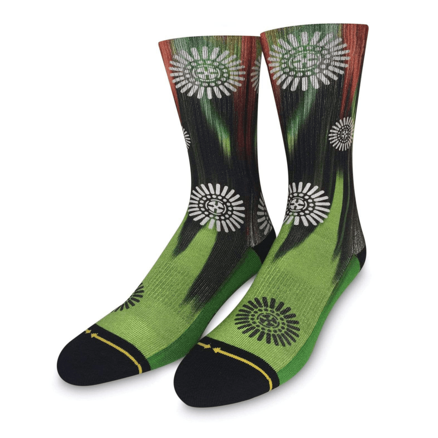 Scott Greathouse Spray Paint Adult Crew Socks