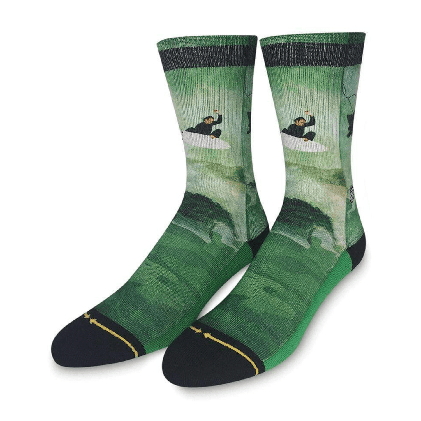 Dave Nelson Rocky Green Adult Crew Socks
