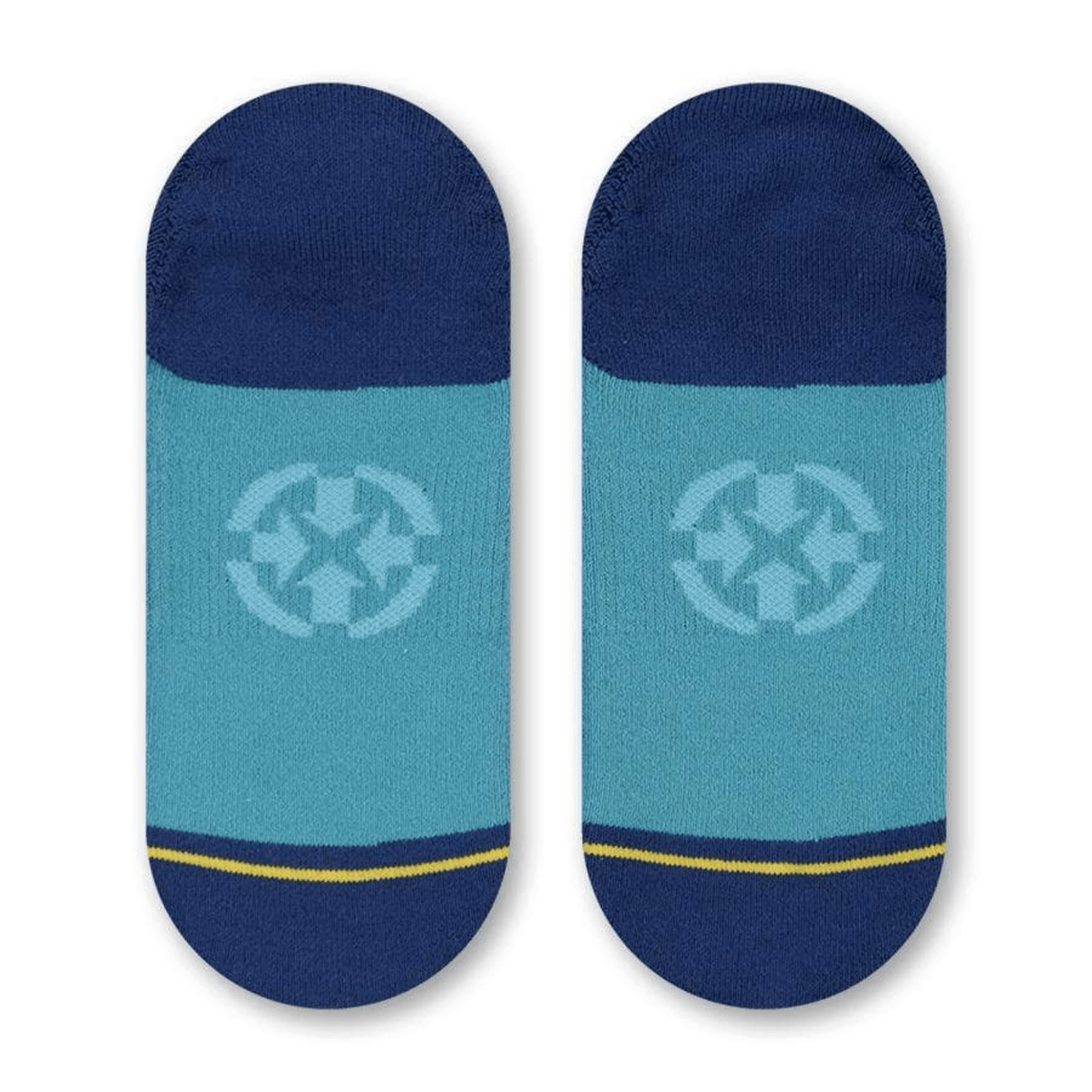 Tuna Adult No Show Socks With Art by Daniel Jean-Baptiste