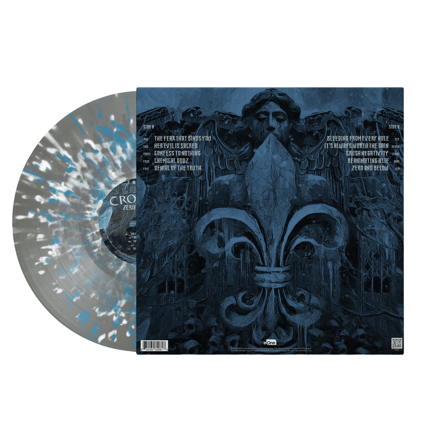 Crowbar - Zero And Below Color in Color Splatter Vinyl Record