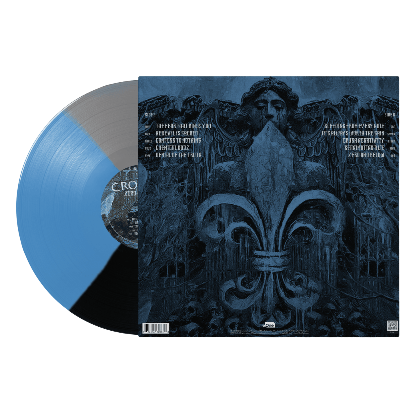 Crowbar - Zero And Below Blue Tri Color Vinyl Record
