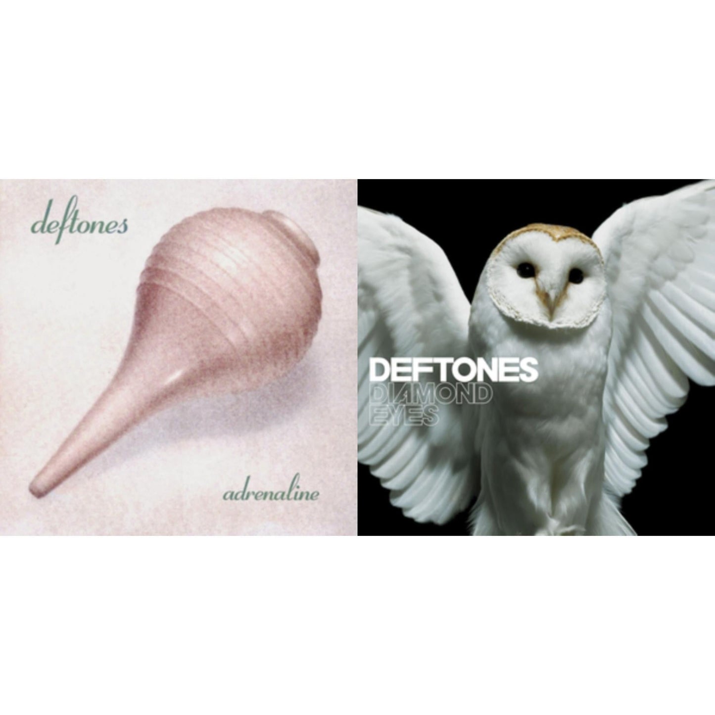 Deftones - Adrenaline & Diamond Eyes - LP Vinyl Bundle
